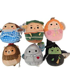 Wizard Of Oz Squishmallows Set Dorothy Scarecrow Lion Tin Man Glinda Wicked Witc